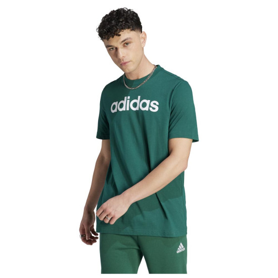 Adidas Ανδρική κοντομάνικη μπλούζα Essentials Single Jersey Linear